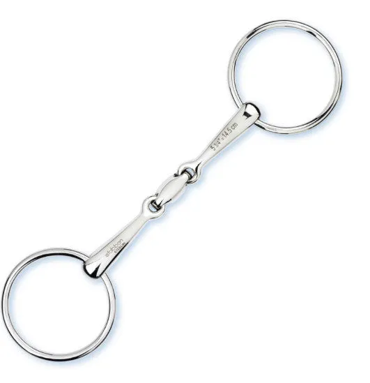 Stubben EZ-Control Double-Broken Loose Ring Snaffle Bit 2221