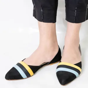 Suede Pumps - Black