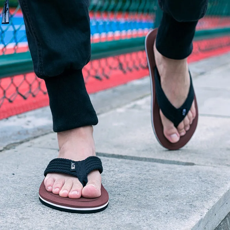 Summer Men Flip Flops High Quality Comfortable Beach Sandals Shoes for Men Male Slippers Plus Size 47 Casual Shoes Free shipping