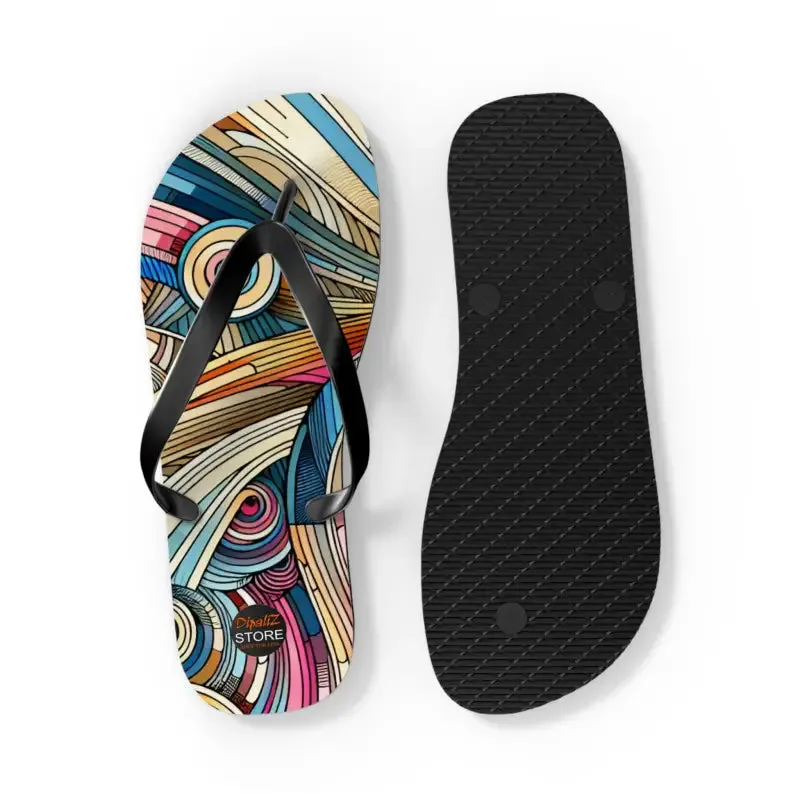 Summer Vibes Flip Flops with Cushioned Footbed