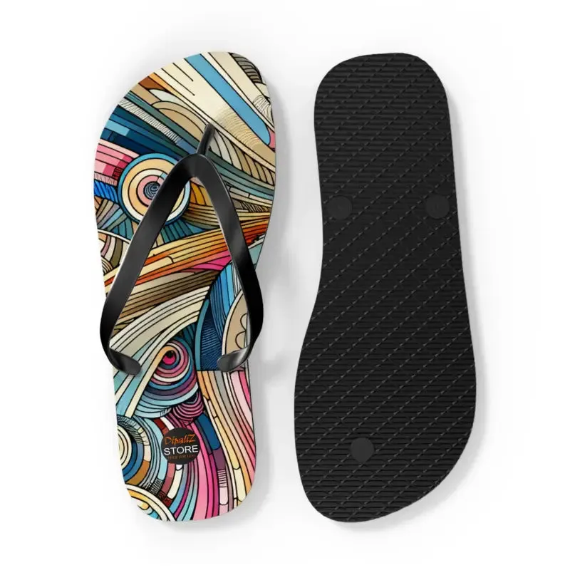 Summer Vibes Flip Flops with Cushioned Footbed