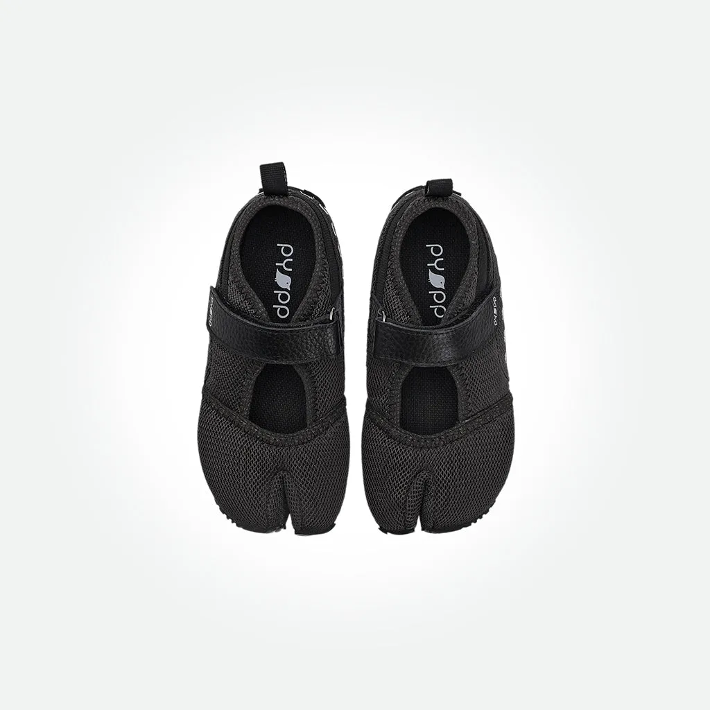 Tabi-ku Barefoot Sandals - Black (Sandal Anak PYOPP)