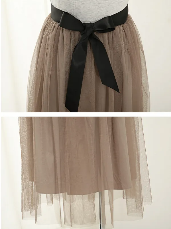 tank top tulle dress