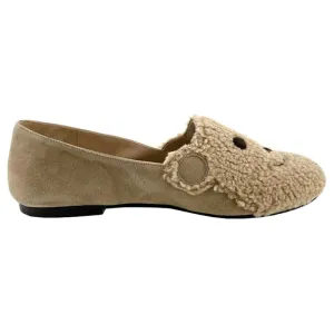 Teddy - Beige Suede