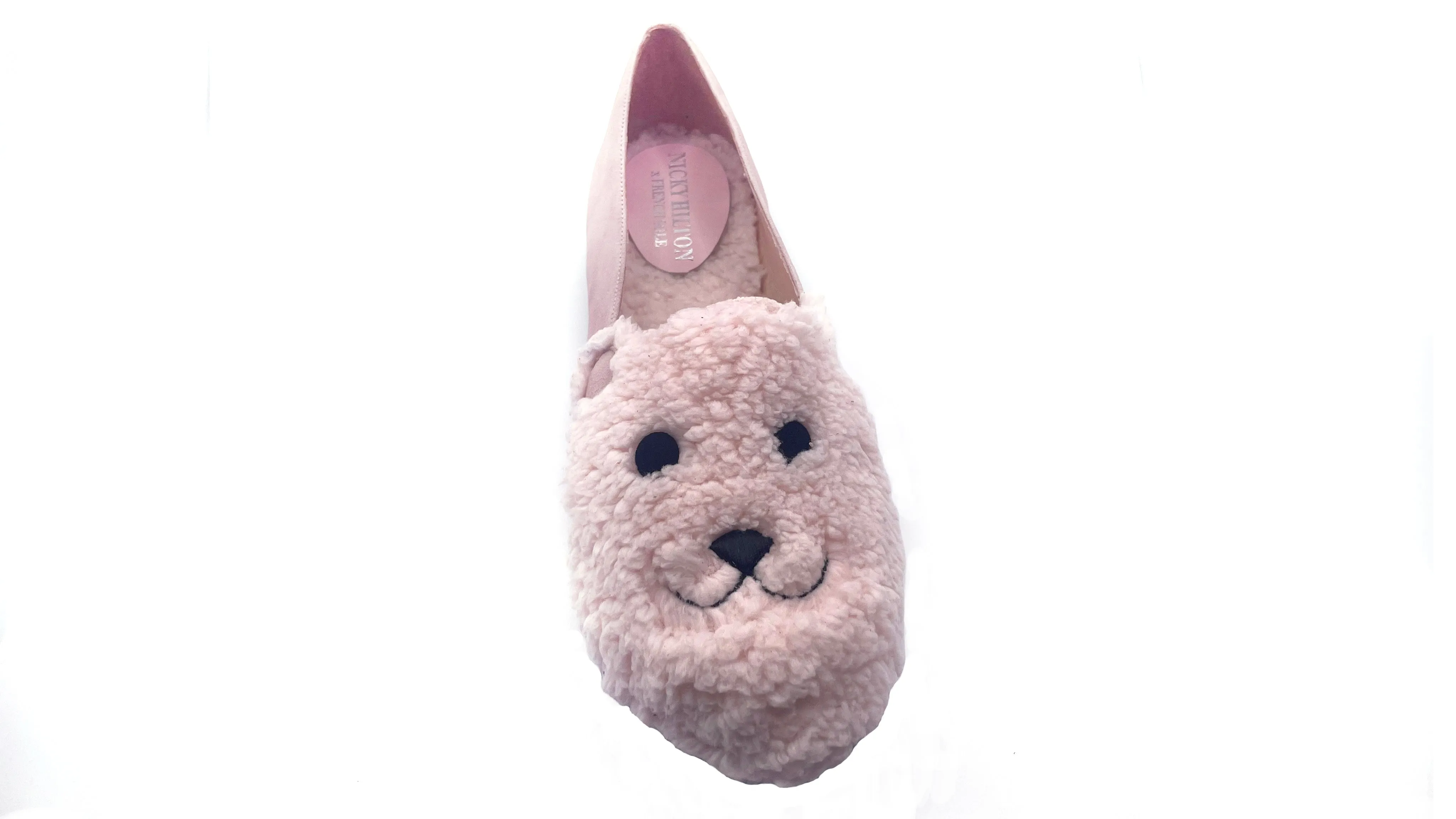 Teddy - Pink Suede