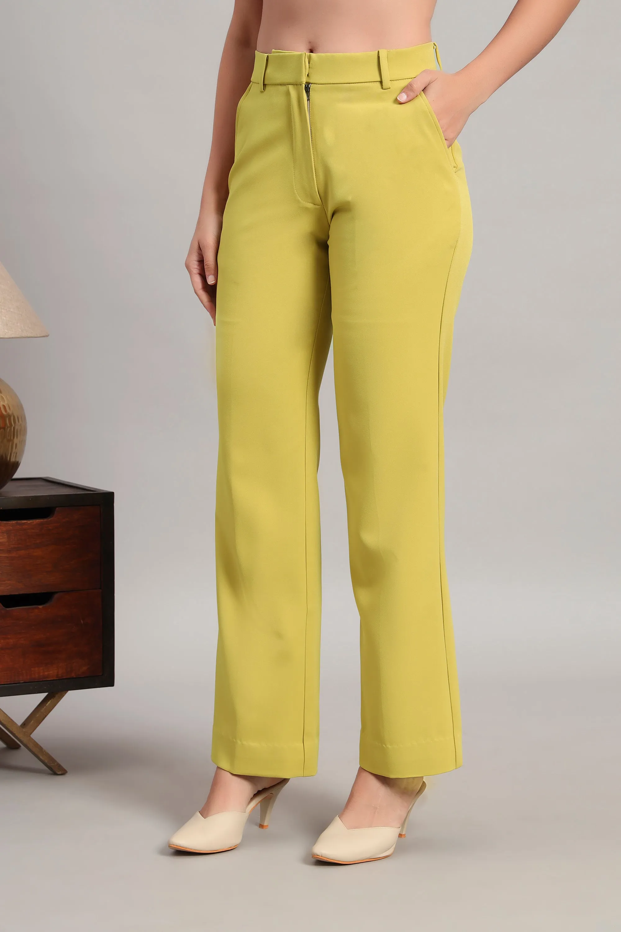 The Breezy Blazer Set, Lime Green