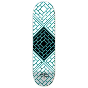 The National Skateboard Co. Classic Blue Skateboard Deck 8.5"