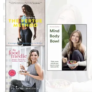 The Vertue Method,The Food Medic[Hardcover],Mind Body Bowl 3 Books Collection Set