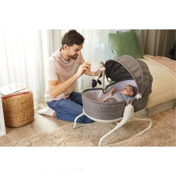 Tiny Love 3 in 1 Cozy Tiny Rocker - Heather Grey