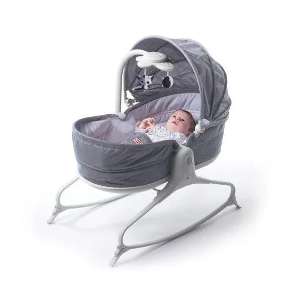 Tiny Love 3 in 1 Cozy Tiny Rocker - Heather Grey