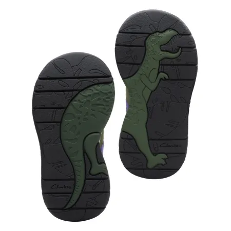 UK 6 Green Stegosaurus Stride Trainer