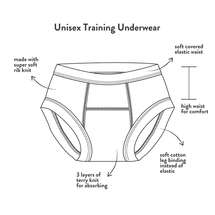 Under The Nile Organic Cotton Training Pant - Lavender Dots