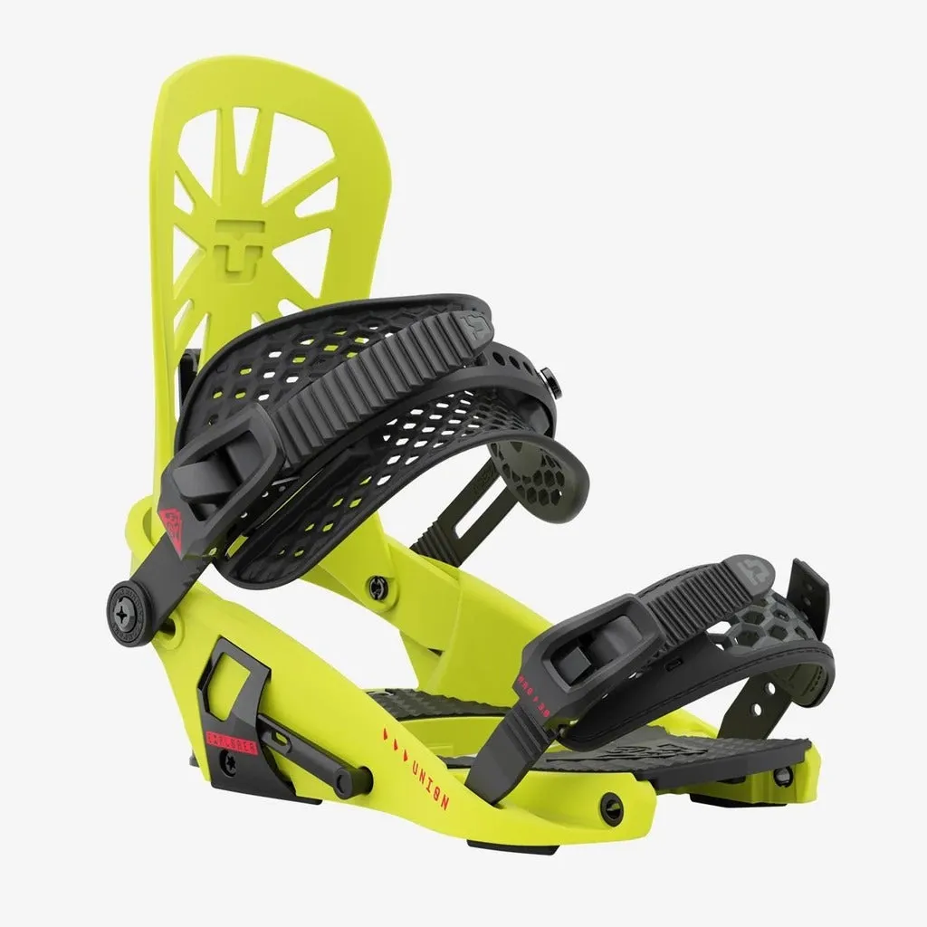 Union Explorer Snowboard Bindings Yellow 2023