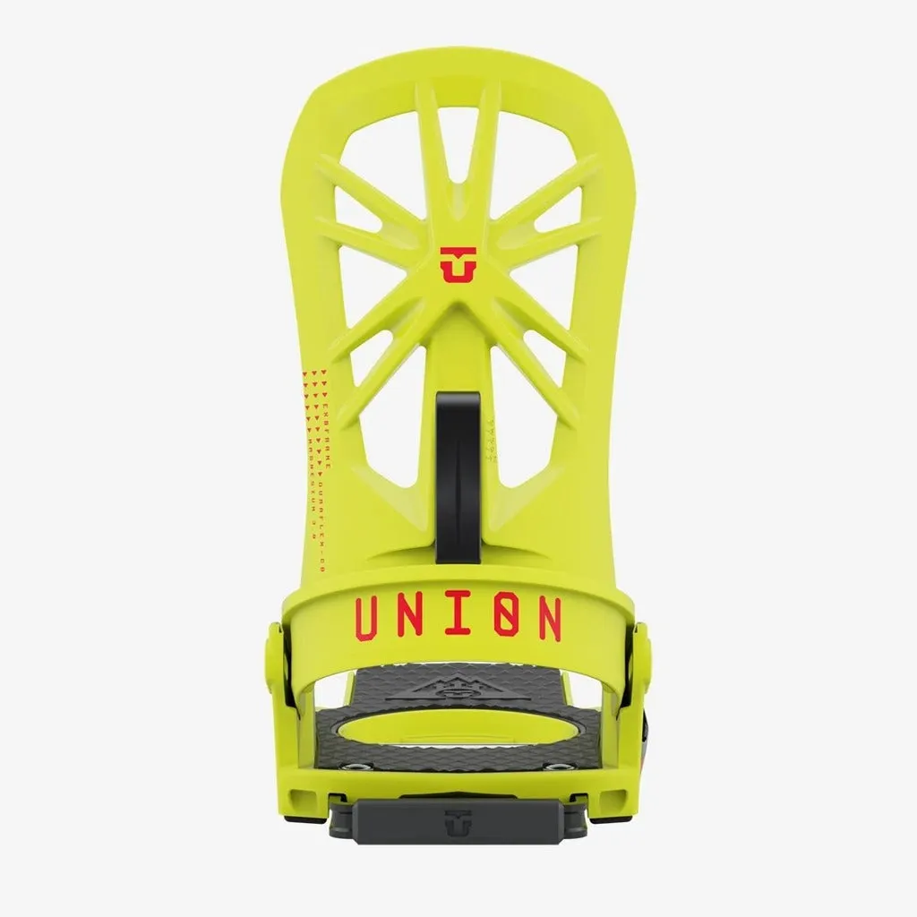Union Explorer Snowboard Bindings Yellow 2023