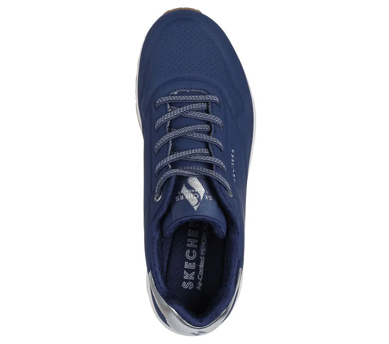 Uno - Shimmer Away Navy Silver