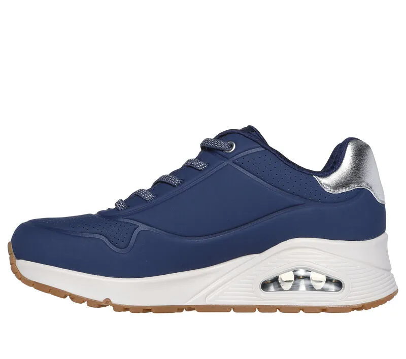 Uno - Shimmer Away Navy Silver