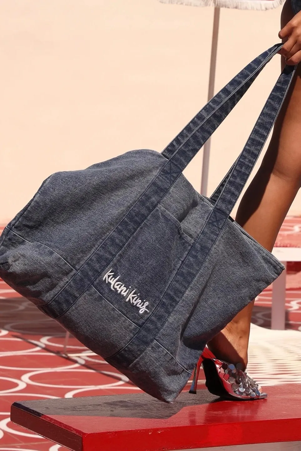 Weekender Bag in Deep Denim