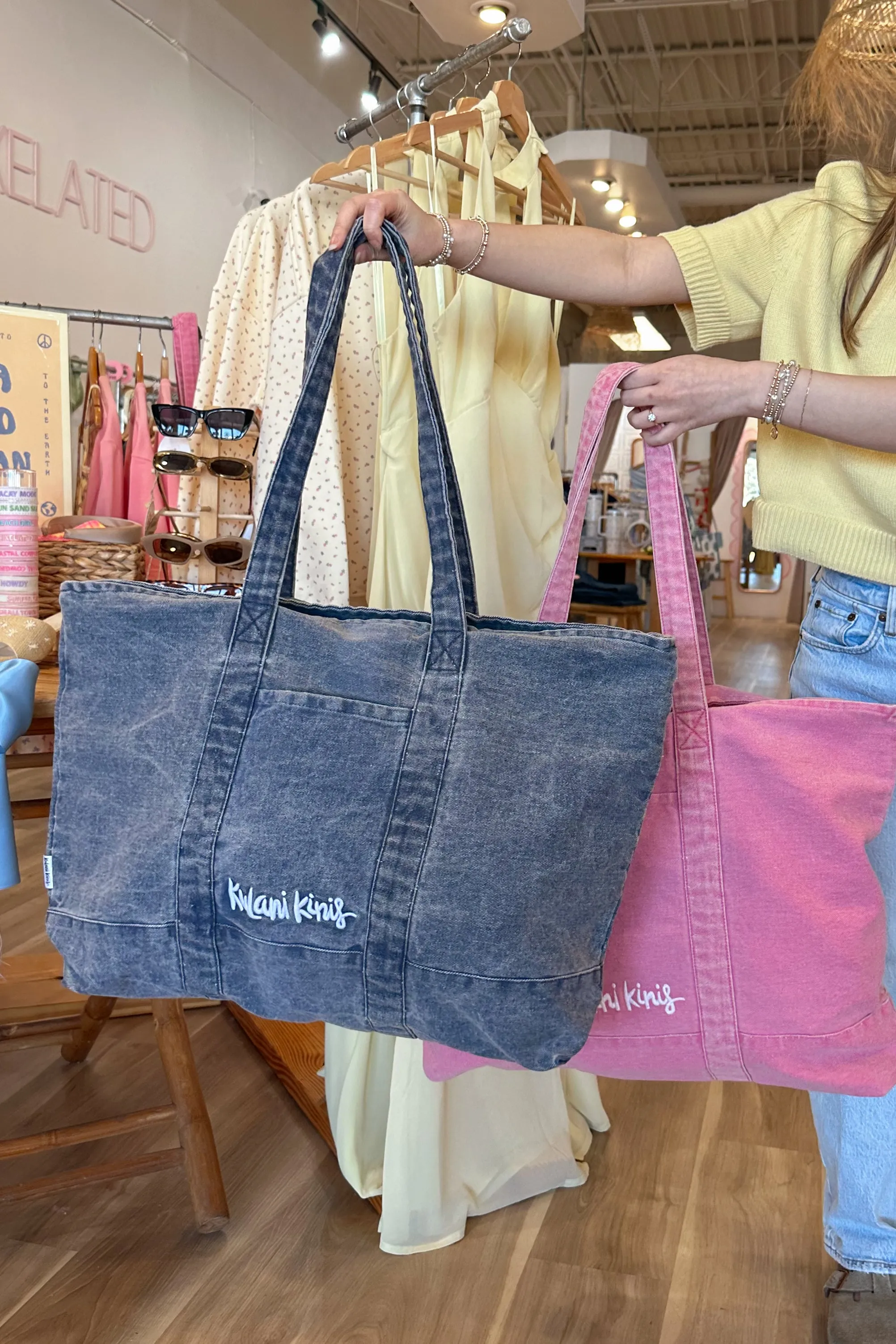 Weekender Bag in Deep Denim
