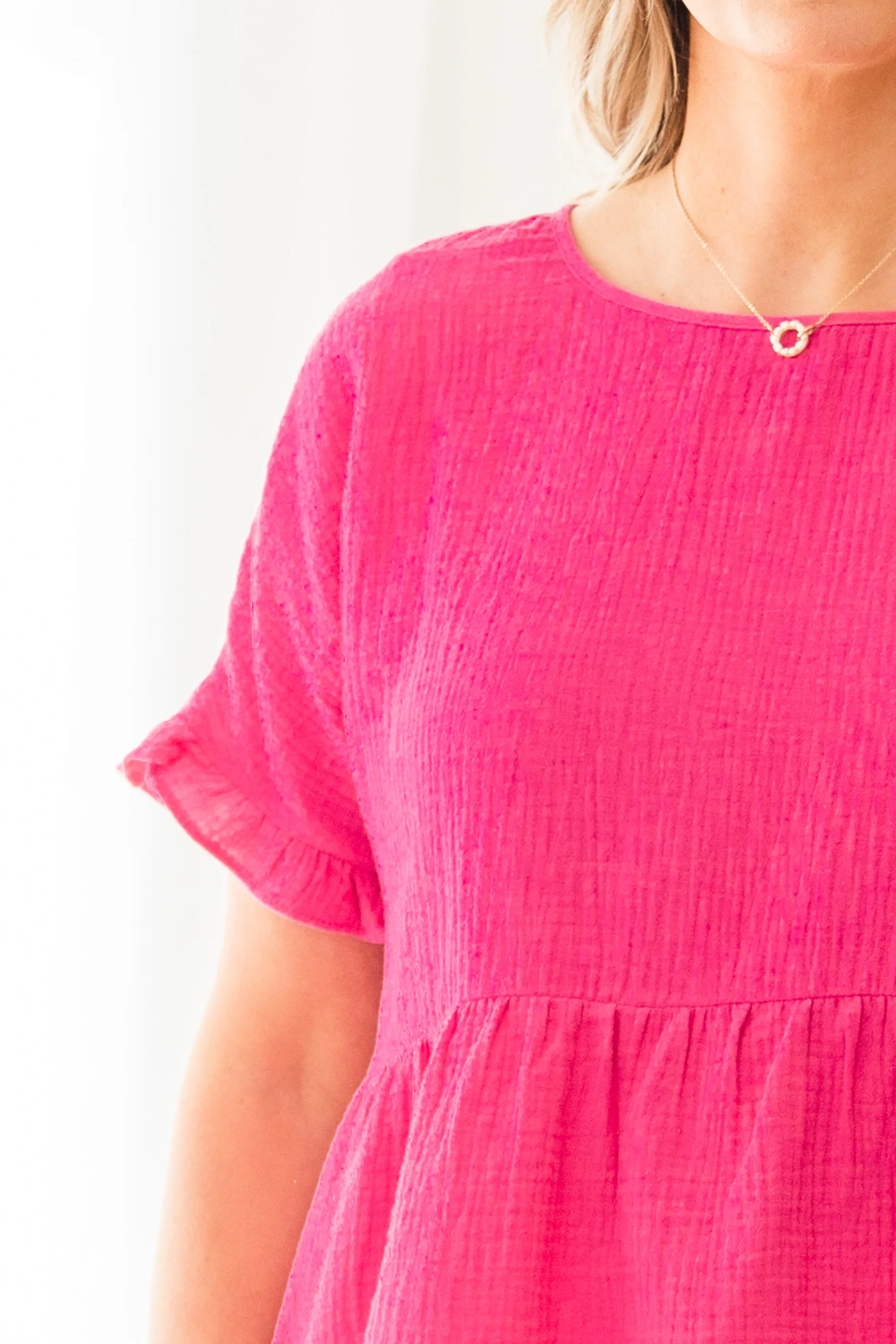 Wild Mountain Rose Top, Pink