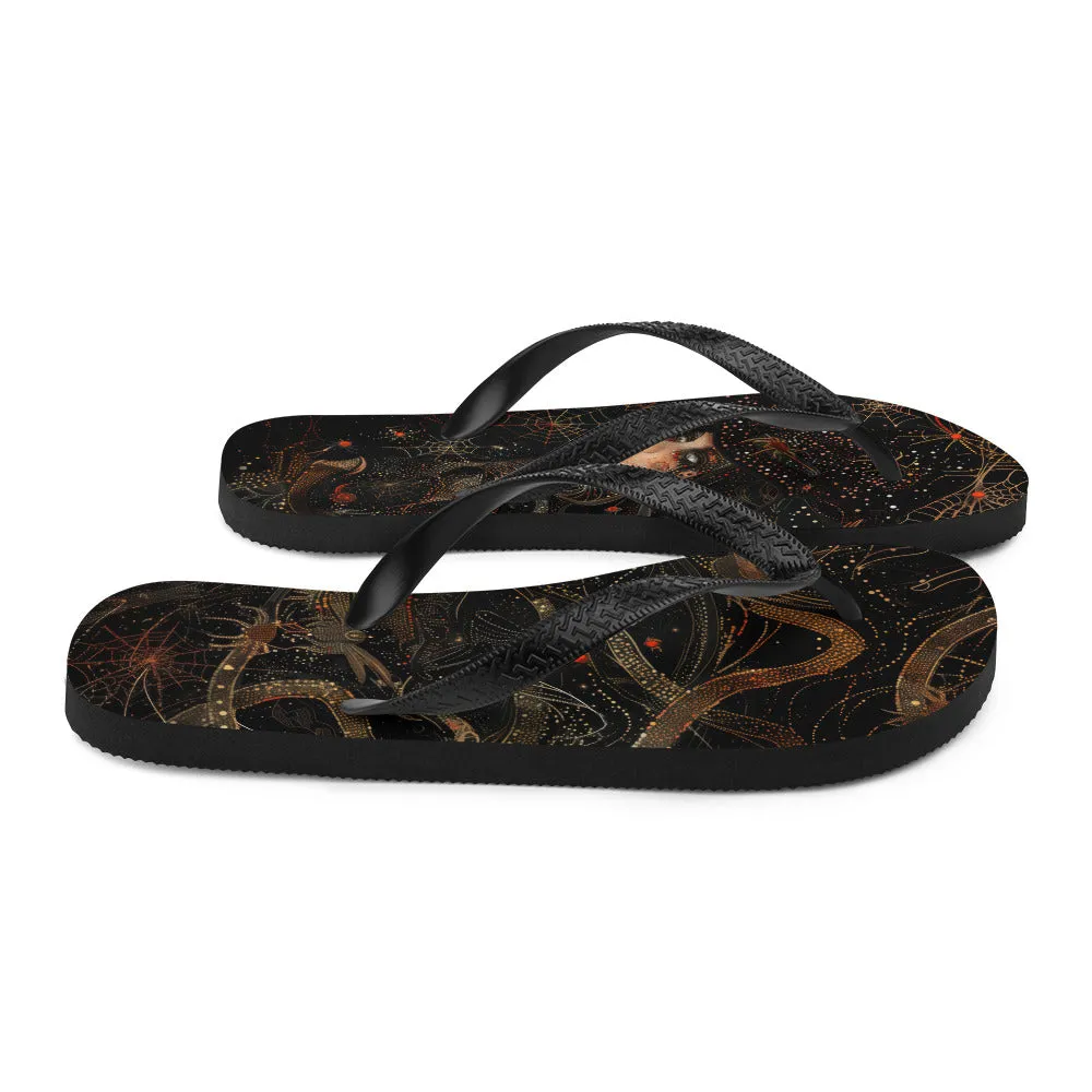 Witchy Webs - Flip-Flops