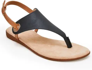 Women Ankle Strap Sandals Flat Flip Flops Casual Open Toe Summer Outdoor Beach Thong Sandals