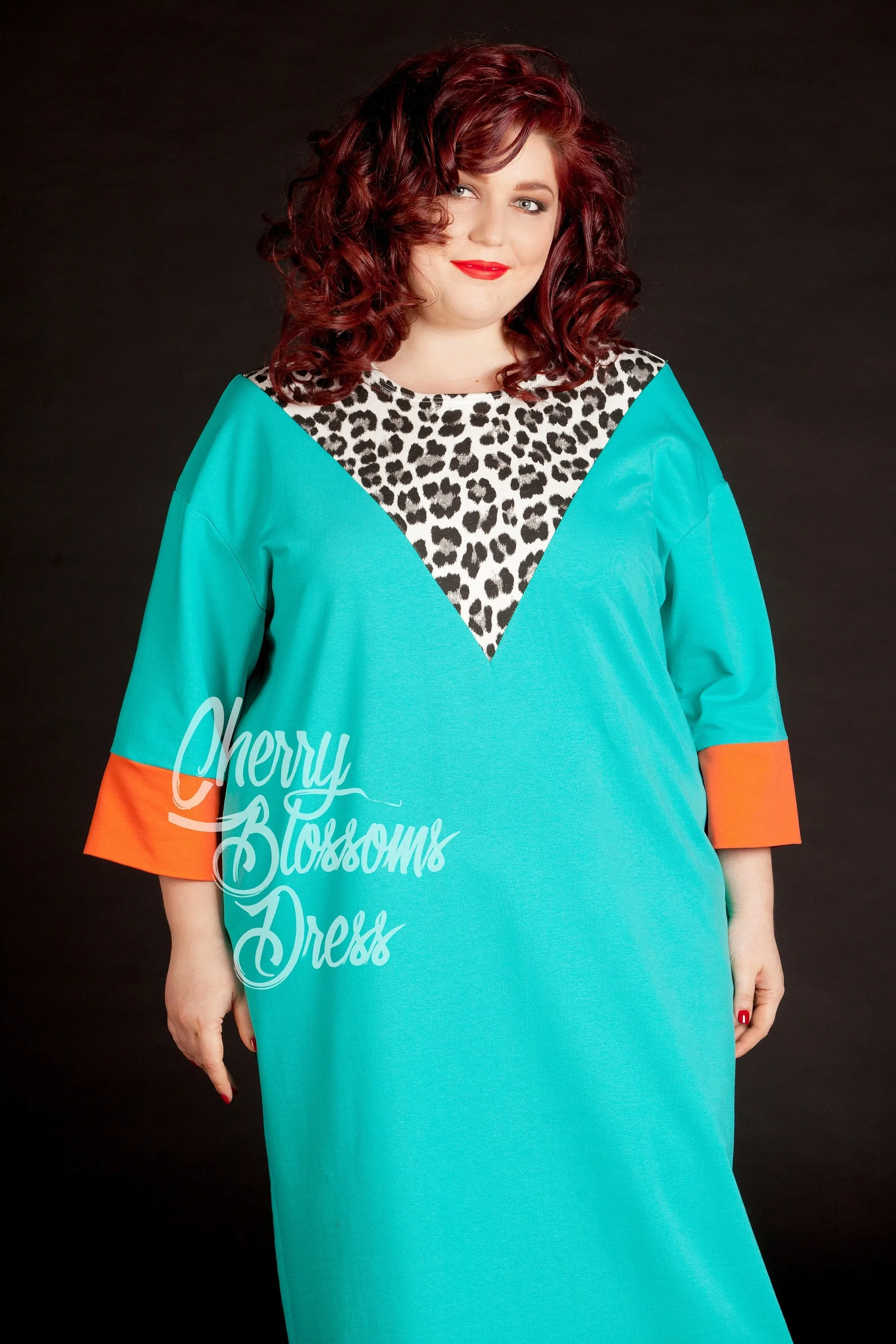 Women Mint Dress, Plus Size Dress, Kaftan Dress, Formal Dress, Extravagant Dress, Avant Garde Clothing, Trendy Plus Clothing, Loose Dress