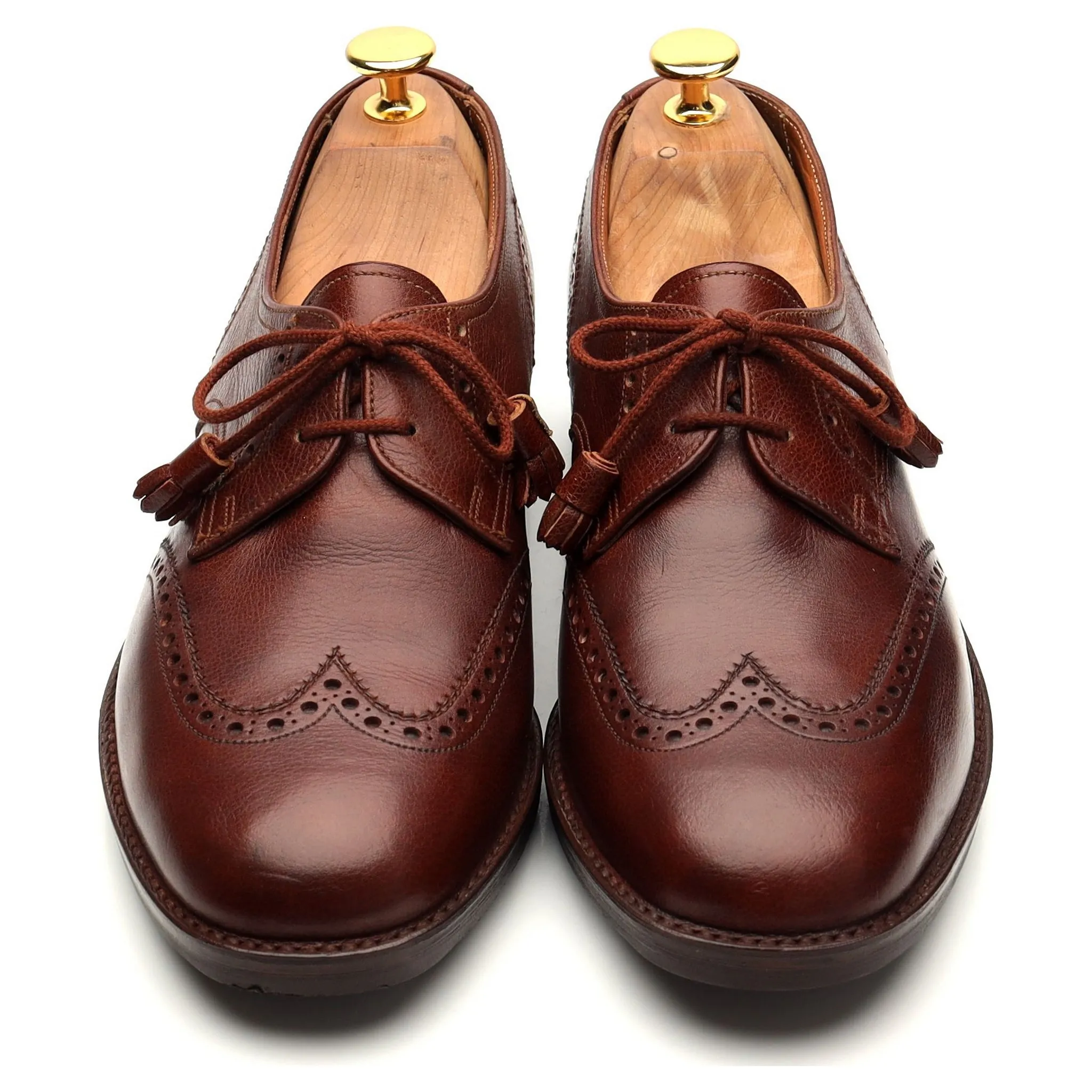 Women's 'Matlock' Brown Leather Derby UK 7 C