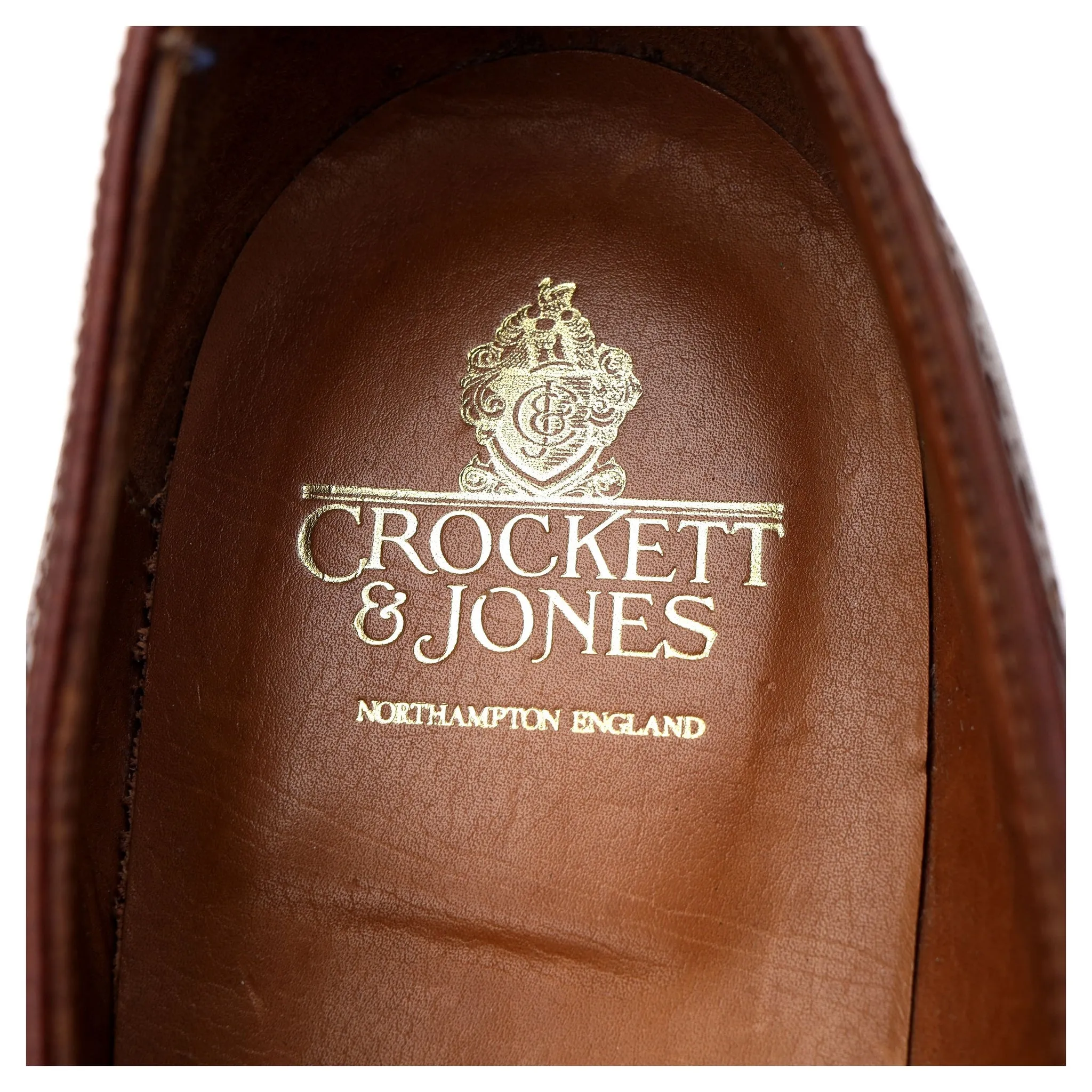 Women's 'Matlock' Brown Leather Derby UK 7 C