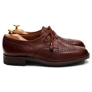 Women's 'Matlock' Brown Leather Derby UK 7 C