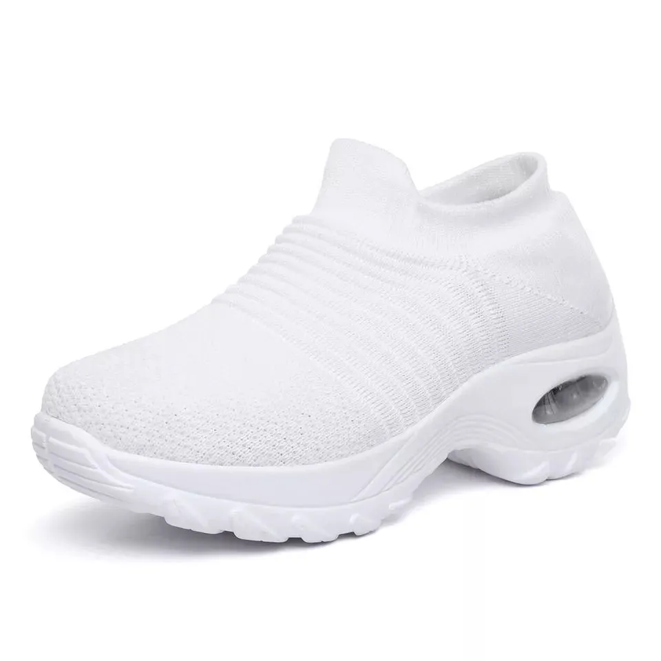 Women's Slip-On Orthopedic Trainers | Air Cushion Comfort, Breathable Mesh & Non-Slip Sole for All-Day Wear