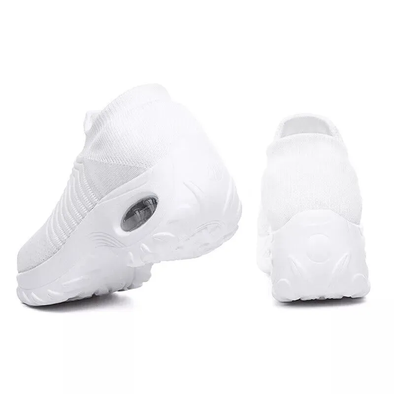 Women's Slip-On Orthopedic Trainers | Air Cushion Comfort, Breathable Mesh & Non-Slip Sole for All-Day Wear