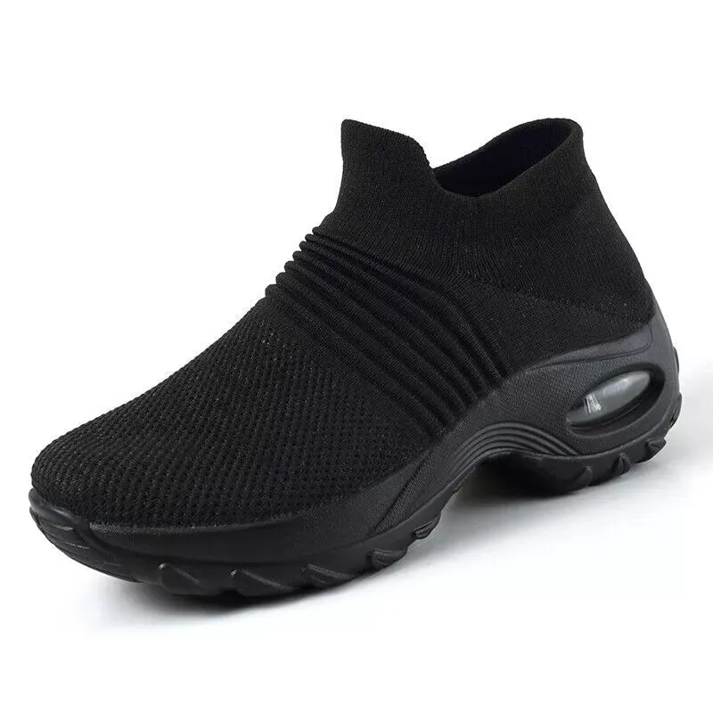 Women's Slip-On Orthopedic Trainers | Air Cushion Comfort, Breathable Mesh & Non-Slip Sole for All-Day Wear