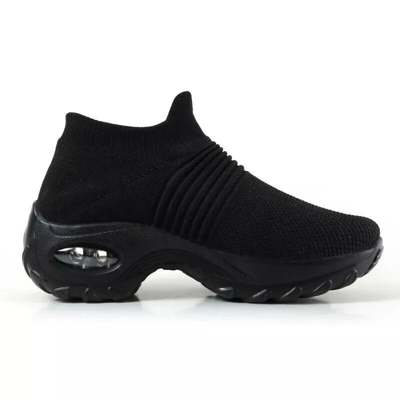 Women's Slip-On Orthopedic Trainers | Air Cushion Comfort, Breathable Mesh & Non-Slip Sole for All-Day Wear