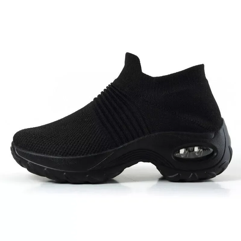 Women's Slip-On Orthopedic Trainers | Air Cushion Comfort, Breathable Mesh & Non-Slip Sole for All-Day Wear